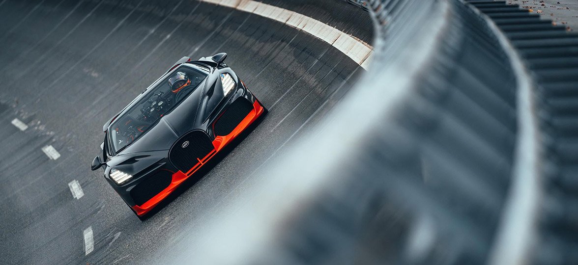 La Bugatti W16 Mistral signe un record à 453.91 km/h