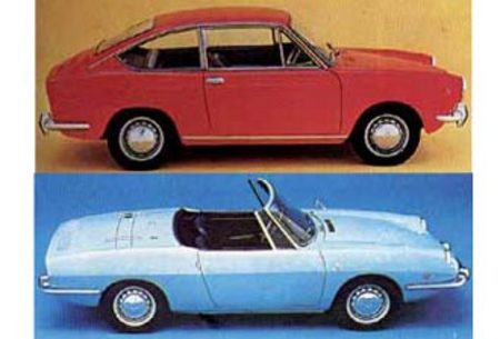 Fiat 850 coupé et 850 cabriolet