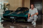 Fernando Alonso a pris possession de son Aston Martin Valkyrie