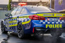 Une BMW M5 Competition pour la Police de Victoria, Australie.