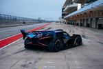 La Bugatti Bolide en piste sur le Circuit des Amériques