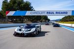 La Bugatti Bolide en piste sur le circuit Paul Ricard