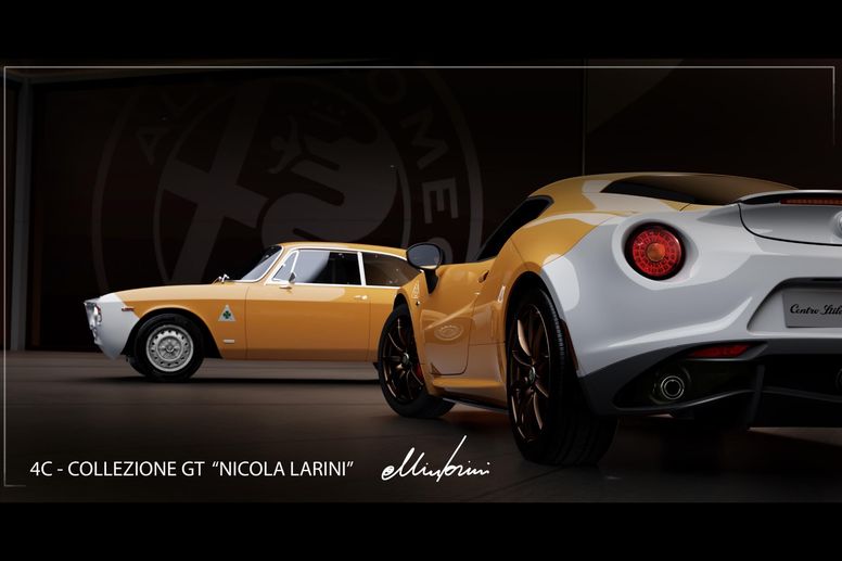 Alfa Romeo présente la 4C Collezione GT Nicola Larini