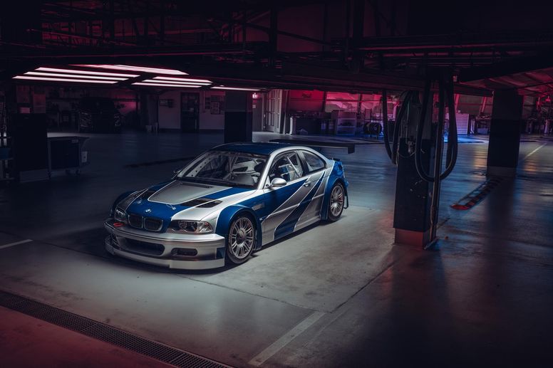 La BMW M3 GTR de Need for Speed : Most Wanted prend vie