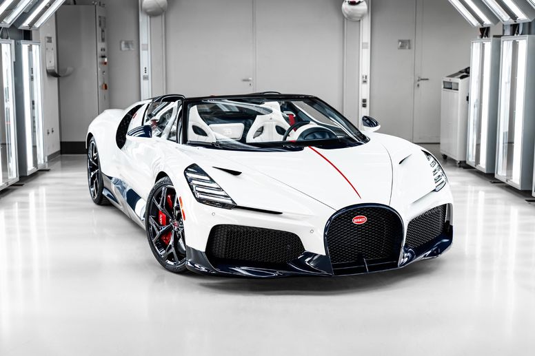 Premières livraisons pour la Bugatti W16 Mistral