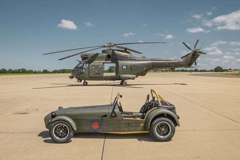 Caterham présente une Seven spéciale créée en collaboration avec la RAF