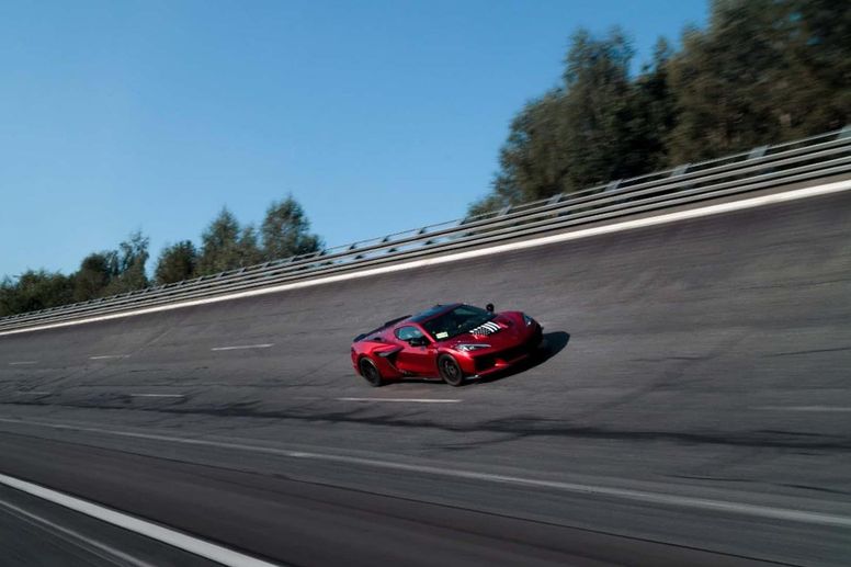 Plus de 370 km/h en pointe pour la Chevrolet Corvette ZR1 2024