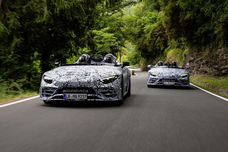 Derniers essais pour la Mercedes-AMG PureSpeed