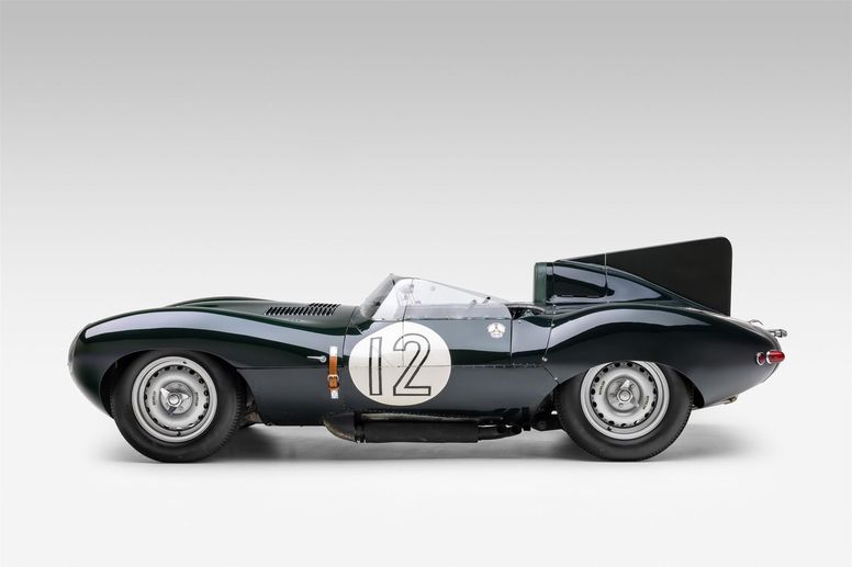 Une Jaguar Type D officielle de 1954 bientôt présentée aux enchères