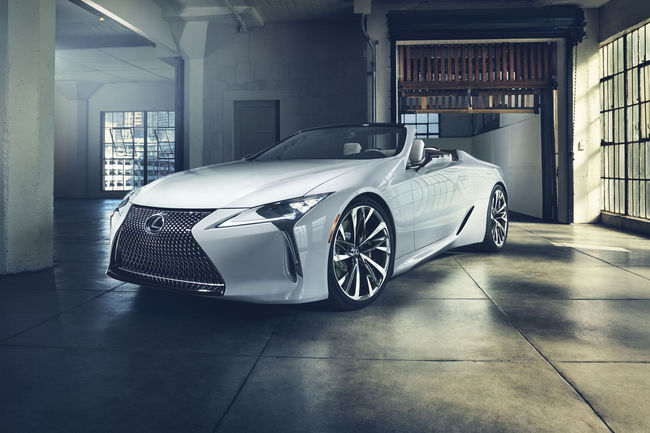 Le Lexus LC Convertible attendu à Goodwood ?