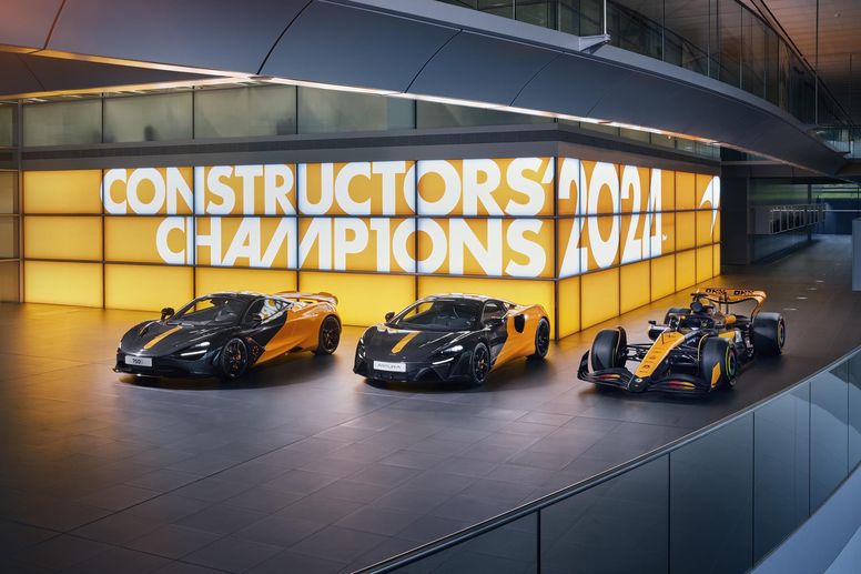 McLaren présente deux éditions limitées inspirées de la F1 MCL38