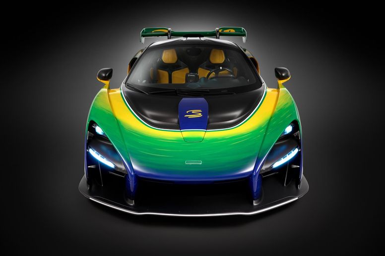 McLaren rend hommage à Ayrton Senna avec une McLaren Senna très spéciale