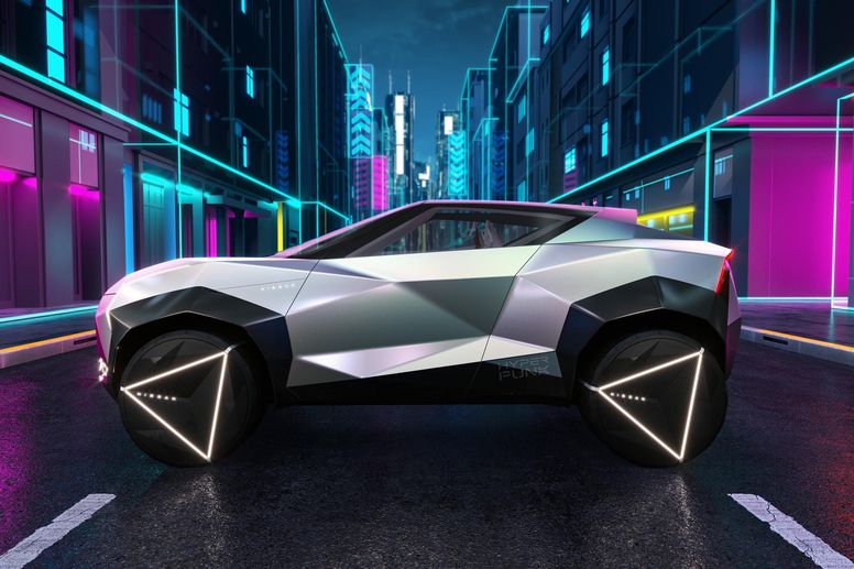 Nissan Hyper Punk, un concept électrique origamique