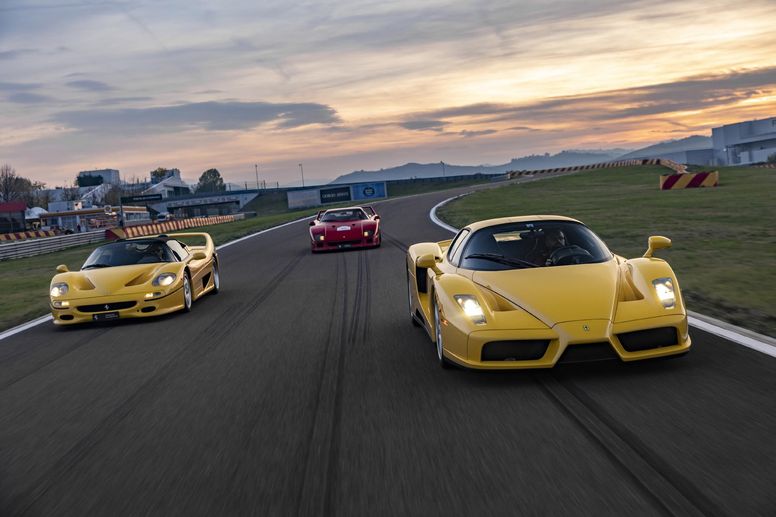 Nouvelles gommes Pirelli pour plusieurs modèles Ferrari emblématiques