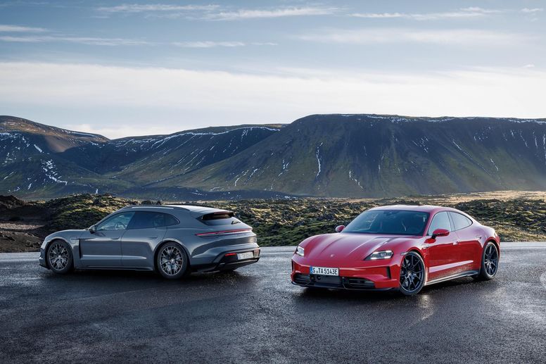 Porsche étoffe la gamme Taycan avec trois nouveautés