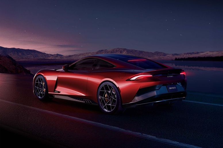 Premières images du futur coupé Amaris de Karma Automotive