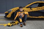 Lando Norris et les McLaren P1 LEGO Technic 