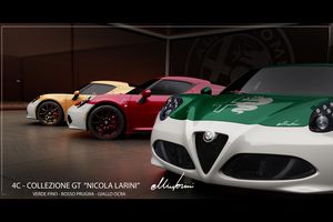 Alfa Romeo présente la 4C Collezione GT Nicola Larini