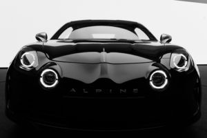 Art Car : Alpine A110 Monochromatic par Mathieu Cesar