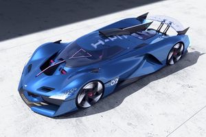 Alpine dévoile le concept Alpenglow Hy6 à Paris