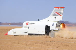 Bloodhound LSR : la barre des 500 mph franchie