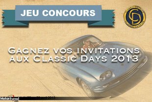 Jeu-concours : Classic Days 2013