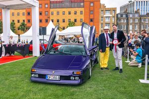 Une rare Lamborghini Diablo s'illustre à London Concours