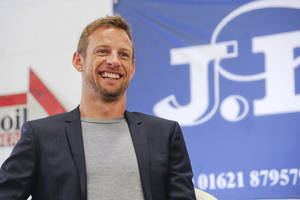 Jenson Button au départ des 24 Heures du Mans