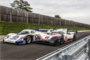 Les Porsche 956 et 919 sur le Nürburgring