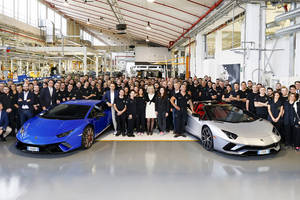 Production : nouveau cap important pour Lamborghini 