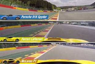 Comparatif Hypercars à Spa-Francorchamps