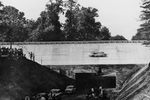 Stirling Moss (Mercedes) à Monza en 1955 - Crédit photo : Mercedes-Benz 