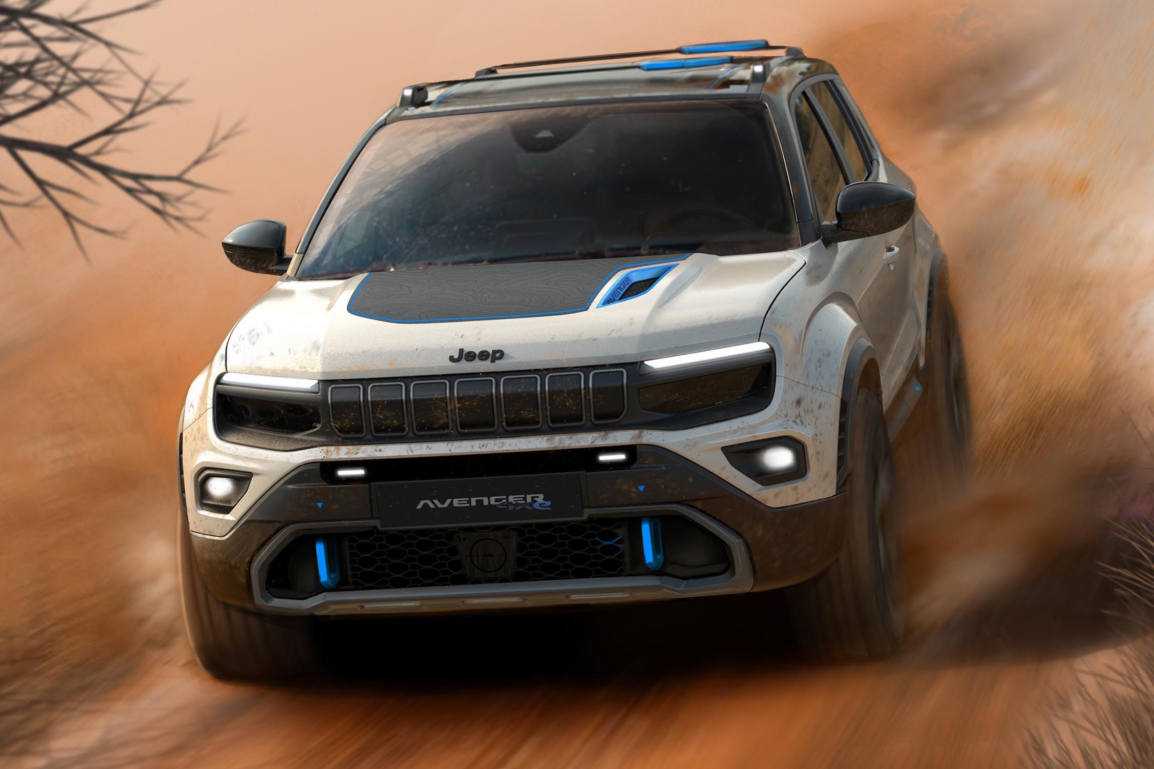 Jeep annonce une version quatre roues motrices pour l'Avenger électrique