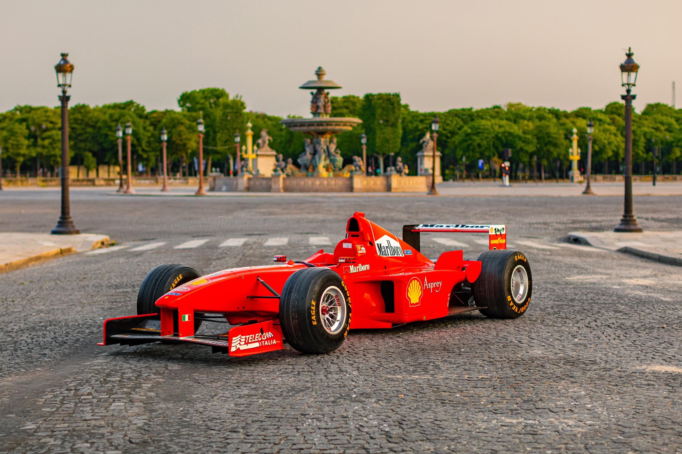 Une Ferrari de Schumacher vendue pour un montant record