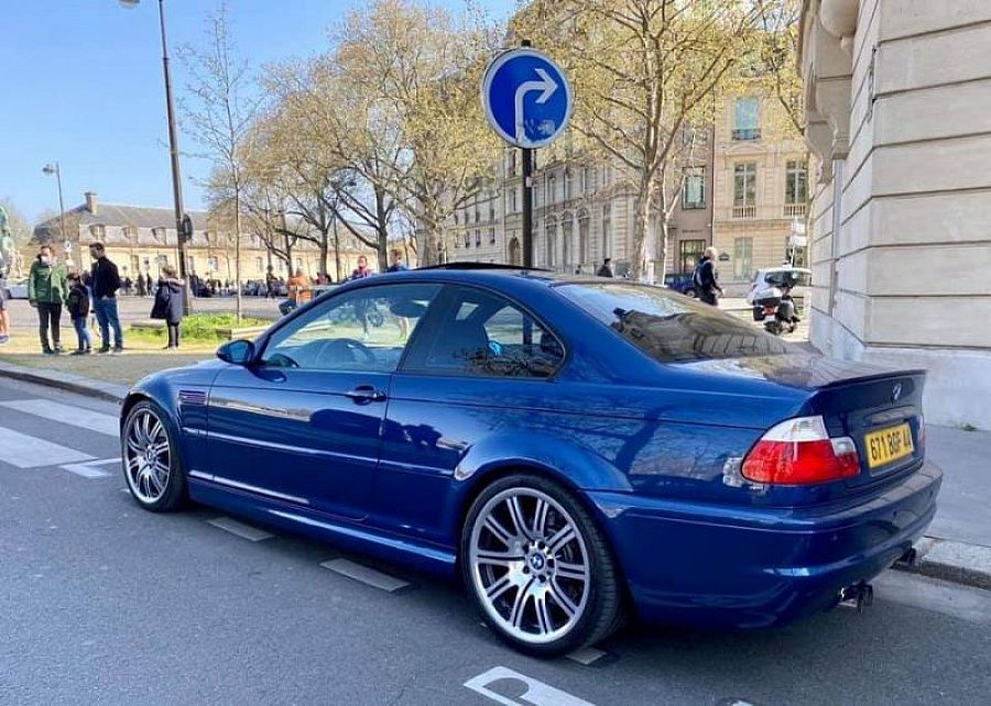 Bmw M3 E46 3 2i 343 Ch Coupé Bleu Occasion 35 500 € 130 000 Km Vente De Voiture D Occasion