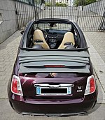 ABARTH 500 C 1.4 Turbo T-Jet Esseesse MASERATI EDIZIONE cabriolet Bordeaux occasion - 21 300 €, 72 200 km