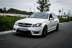 MERCEDES CLASSE C Break S204 63 AMG Facelift break Blanc occasion