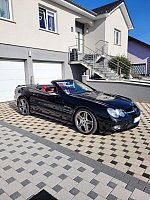 MERCEDES CLASSE SL R230 55 AMG 517ch coupé-cabriolet Noir occasion - 37 000 €, 156 000 km