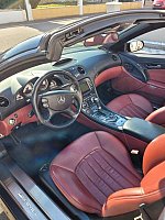 MERCEDES CLASSE SL R230 55 AMG 517ch coupé-cabriolet Noir occasion - 37 000 €, 156 000 km