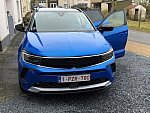 OPEL GRANDLAND X 1.6 Turbo 225 ch Hybride Ultimate SUV Bleu occasion - 29 900 €, 13 040 km