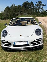 PORSCHE 911 991 Carrera 3.4 350 ch cabriolet Blanc occasion - 89 900 €, 58 800 km