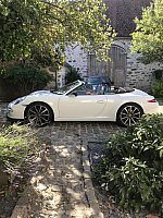 PORSCHE 911 991 Carrera 3.4 350 ch cabriolet Blanc occasion - 89 900 €, 58 800 km